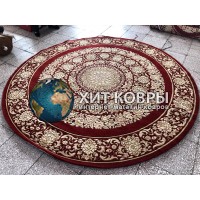 Китайский ковер 0018 Красный круг